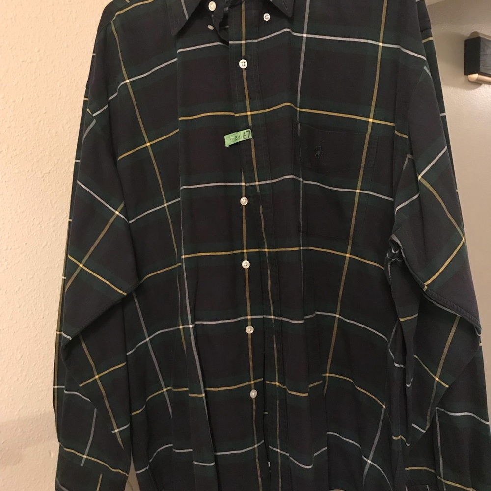 Ralph Lauren Polo XL plaid